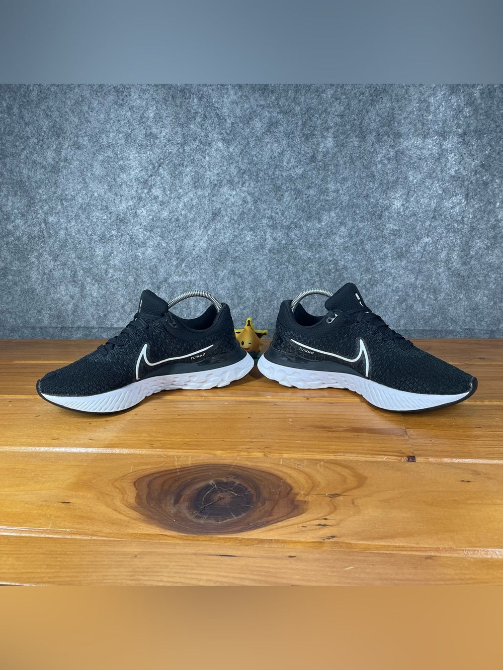 Nike React Infinity Run Flyknit 3 Shoes Womens Size 9 Black Running DD3024-001 - Picture 9 of 16